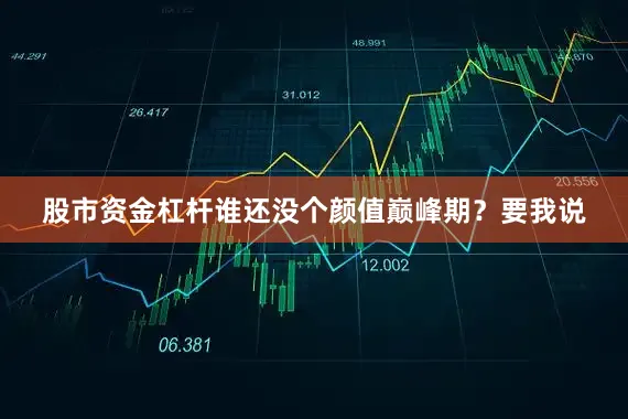 股市资金杠杆谁还没个颜值巅峰期？要我说